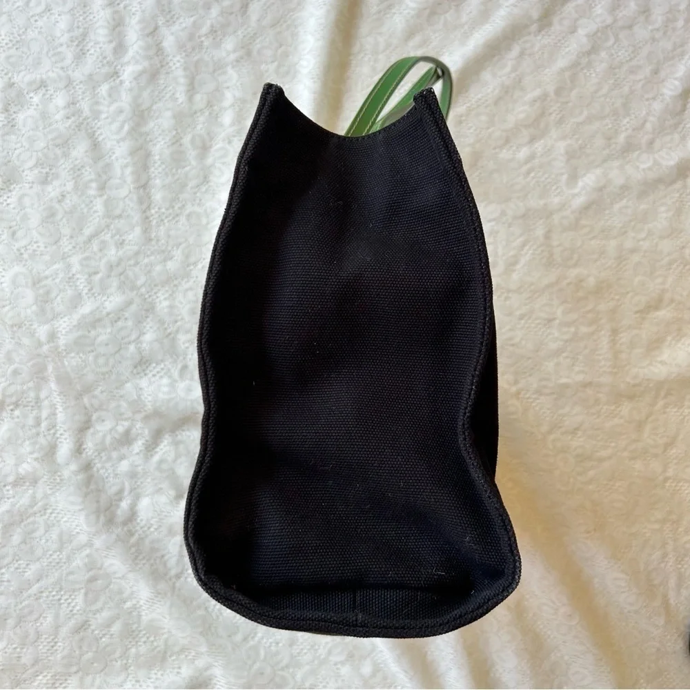 Kate spade black Green bag